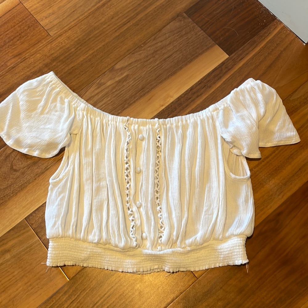 LF Off the Shoulder Crop Top